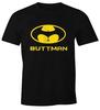 Mens Funny T-Shirt Buttman Parody Superhero Fun Shirt Moonworks
