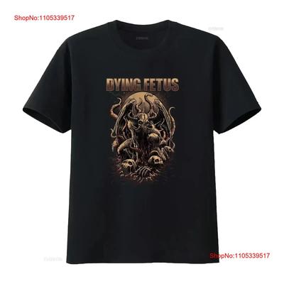 Design 2022 Dying Fetus Death Metal Band Friedhof T-Shirts T-Shirt Größe XL vintage Gewaschen Komfortabel