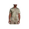 Under Armour UA Vanish Elite Logo Tie-Dye Print Breathable Crew Neck Training T-Shirt Men Tops Gray Brown 1383669-200