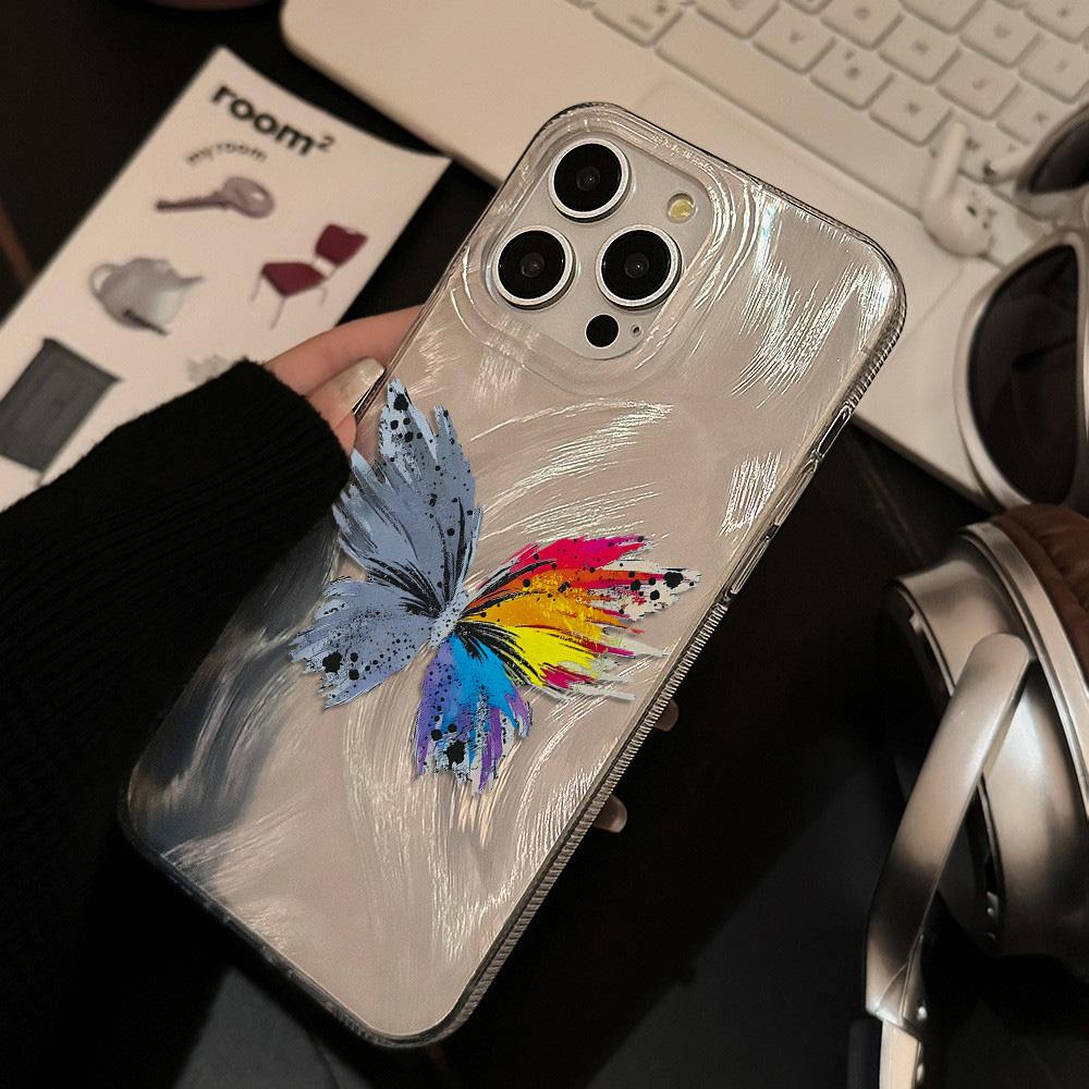 Pouzdro na telefon Feather Luster pro Samsung A53 A14 A33 A12 A32 S24 S23 Plus S20 S21 FE pro iPhone 17 15 16 13 Pro 17 16 Pro Max Pouzdro na telefon s motýlí mašlí