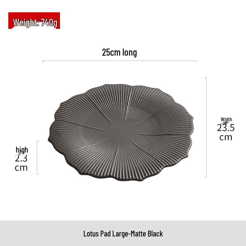 Elegant Nordic Ceramic Dinner Plate