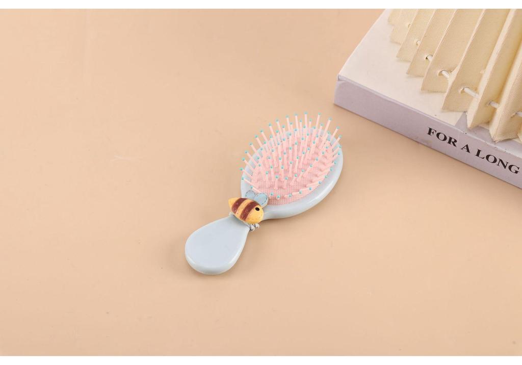 Student Portable Macaron Air Cushion Massage Comb - Women's Hair Comb for Home and Travel