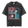 Anime Perfect Blue Mima Kirigoe Vintage Washed TShirt Men Women Clothing Fashion Aesthetic Short Sleeve Oversized T Shirts Tops