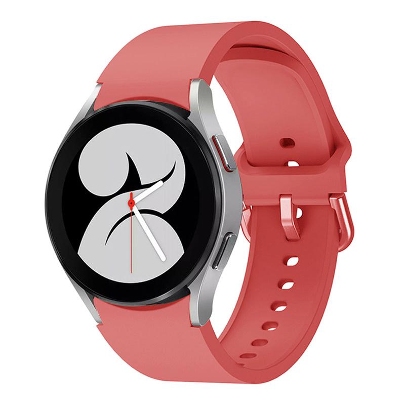 20mm řemínek na hodinky Pro Samsung Galaxy Watch 7/5/6 44mm 40mm Silikonový náramek Galaxy Watch 4 classic/5 pro 47mm 43mm 46 45mm pásek