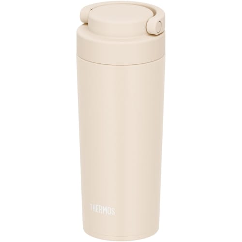 

Термос-тамблер с вакуумной изоляцией, портативный, с ручкой для переноски, 420 мл, слоновая кость, JOV-421 IV, можно мыть в посудомоечной машине