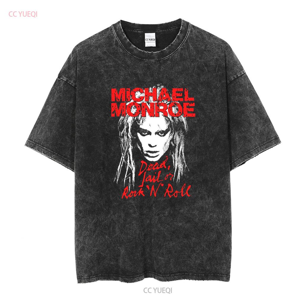 Zeldzaam Hanoi Rocks T-shirt Grappig Heren S 234XL THAEB02647 lange of korte mouwen vintage Gewassen Top Voor Dagelijks Gebruik mode