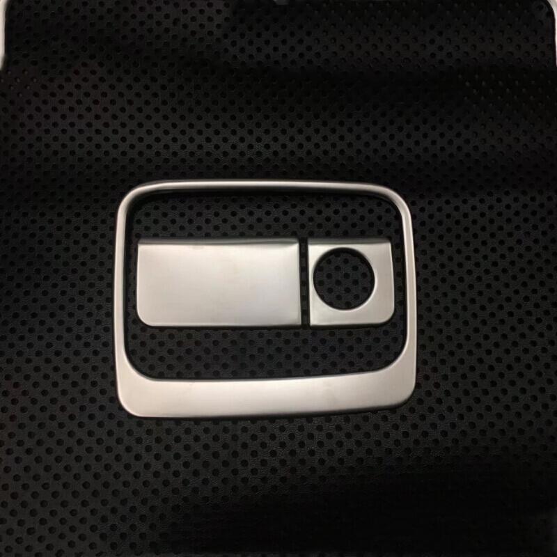 Stainless Steel 2017 2018 for Honda CR-V CRV Car Copilot Glove Box Handle Bowl Panel Cover Trim Car Styling Accessories