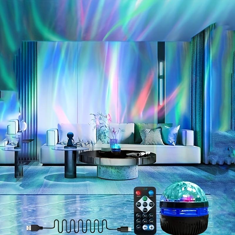 Starry Sky LED Projector Light USB Automatic Rotating Galaxy Night Lights For Mini Party KTV Home Theater Christmas Decoration
