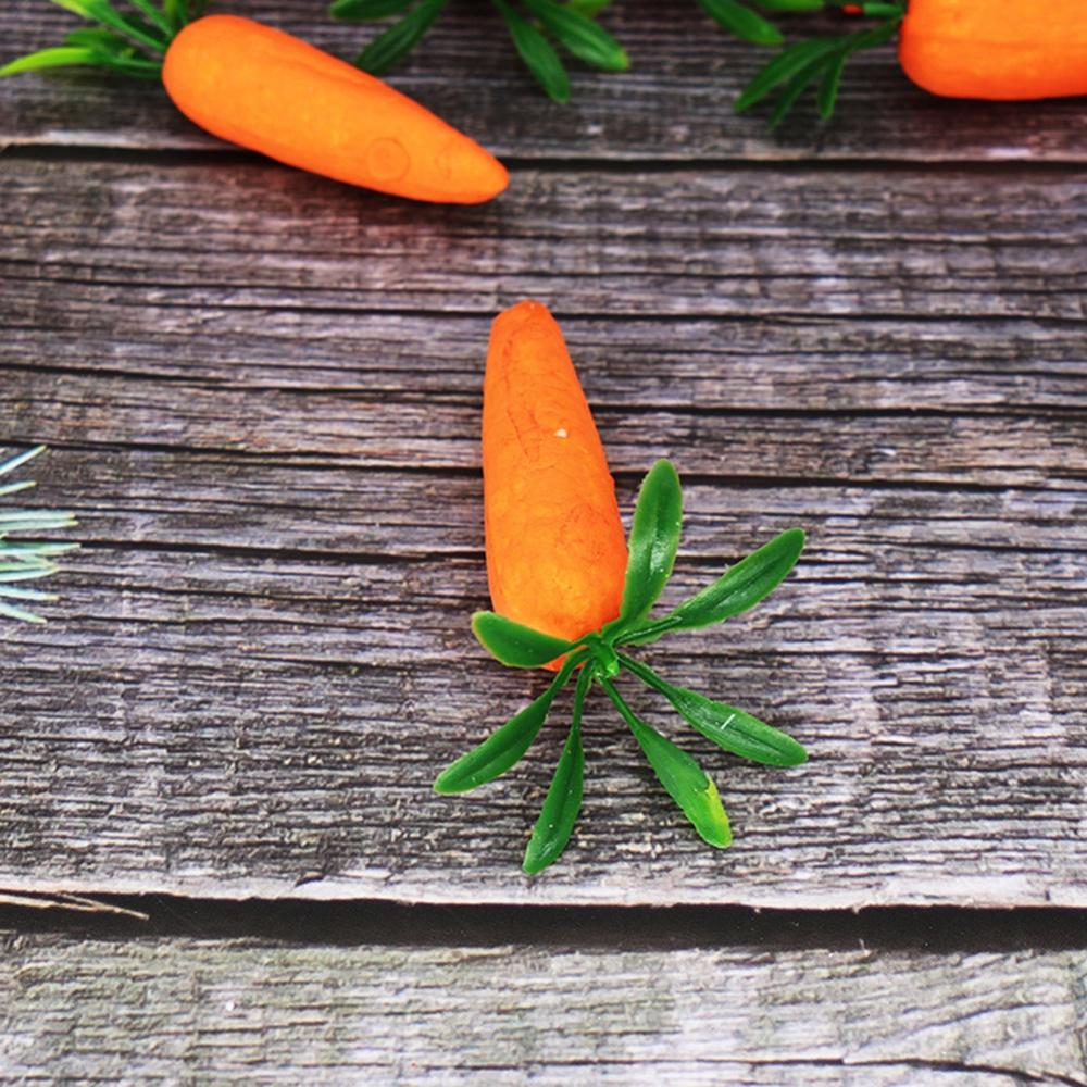 Easter Carrots Foam Hanging Decorations Artificial Carrots Ornament