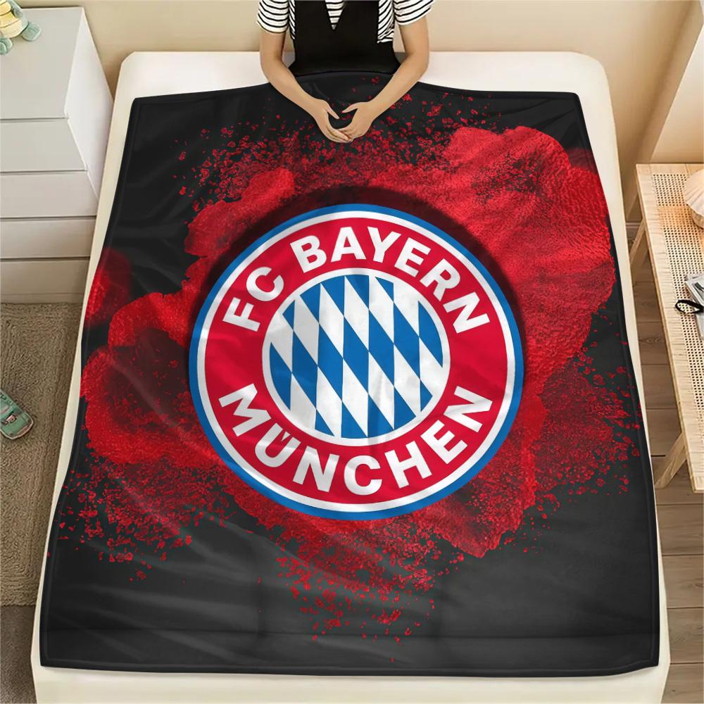 Bayern München3 Flannel Blanket, High quality Comfortable for All Seasons, Home Decor, Warmth and Comfort