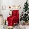 7pcs LED Reindeer Wall Decorations Christmas  Light Up Wooden Ornament 2026 Xmas Navidad Party Supplies