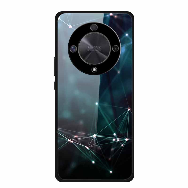 For Honor X9B Case X9A 5G Luxury Tempered Glass Hard Back Cover for Honor X9A 5G Phone Cases Fundas Honor x 9B X9 B 5G X 9A X9 A