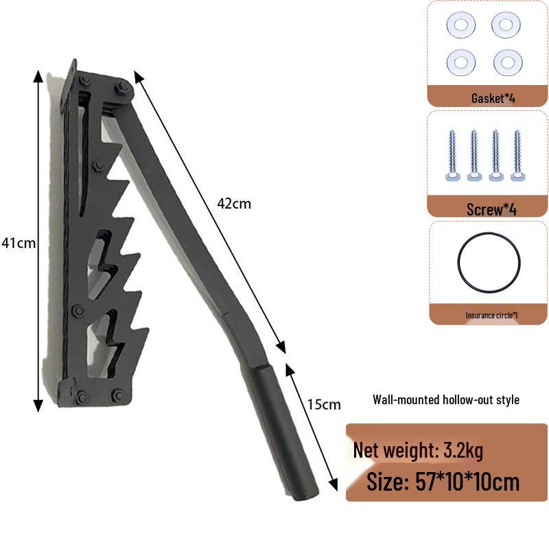 Chiyue Wall-Mounted Manual Steel Firewood Splitter