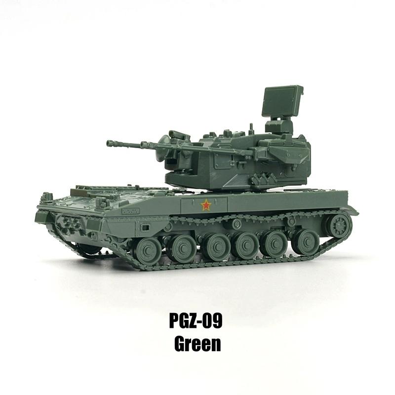 4D 1/72 PGZ-09 Самоходная зенитная установка PLZ-07 Самоходная гаубица Пластиковая сборная модель-головоломка