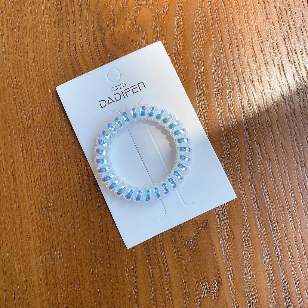 High Quality Hair Scrunchie Telephone Wire Elastic Hair Bands  Color Women Girls Headwear Hair Accessories