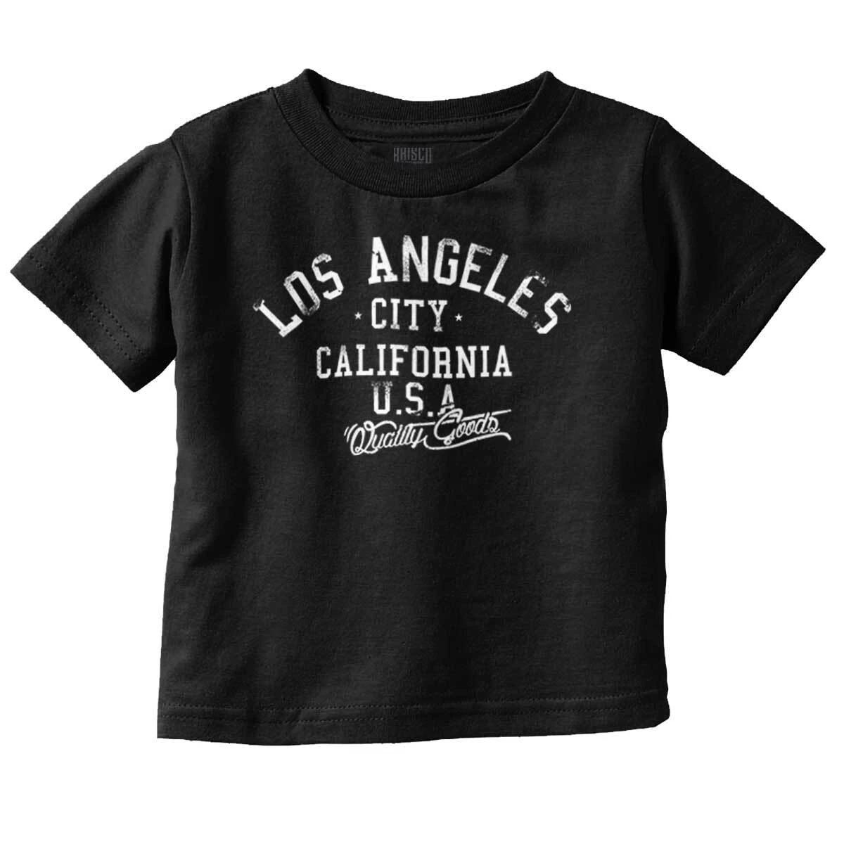Cool Los Angeles City California State USA Toddler Boy Girl Youth T Shirt Tee XS