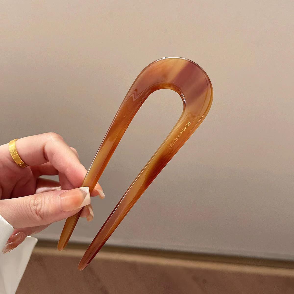 

Элегантная U-образная шпилька: Высококачественный древний и современный китайский стиль для повседневного использования