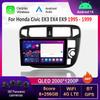 Navigation GPS Android 14 for Honda Civic EK3 EK4 EK9 1995 - 1999 Car Radio Multimedia Player BT HD Screen 4G DSP Stereo WiFi