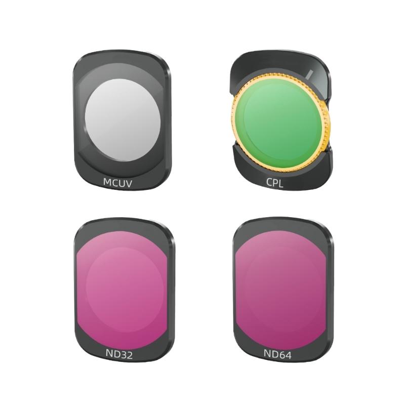 Lens  Filters for Pocket 3 Camera Filter MCUV CPL ND8 ND16 ND32 ND64 Filters Set for Action Camera Access