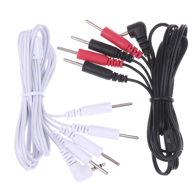 4 Pins Head 2.5Mm Plug Type Electrode Cable Line Wire For Tens Acupuncture Electrical Nerve Muscle Stimulator