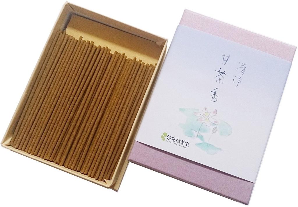 Awaji Umekundo Purifying Short Incense Short Flower Festival Clean Sweet Tea Stylish Incense, Offering, Stick, 8cm, Short, Short, Time, Incense,
