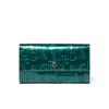 Flap Long Wallet Cowhide Enamel Leather with Brand Large Capacity PDLWJBT1 [Pinky & Dianne] [Rich Flavor] Women's Logo,