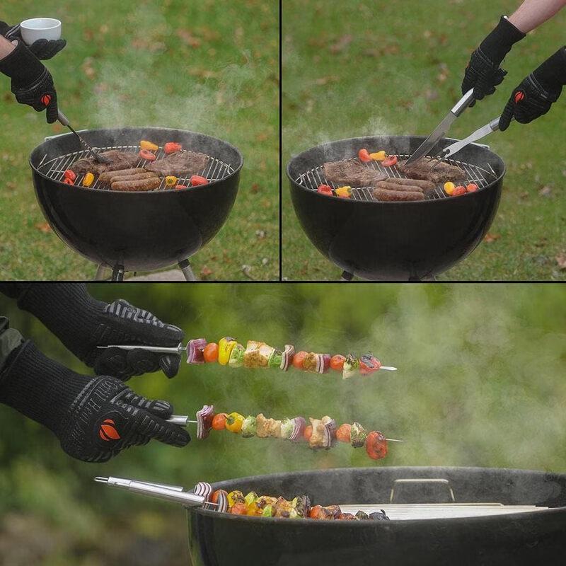 20-Piece Stainless Steel BBQ Tool Set