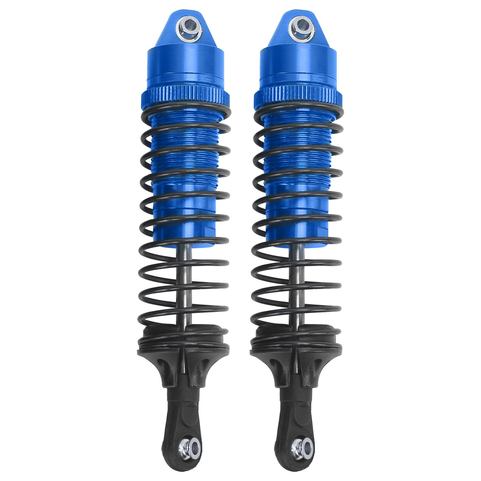 

2Pcs 115mm RC Metal Shock Absorber Damper for TRAXXAS SLASH 2WD RC Car Upgrade PartsBlue синій
