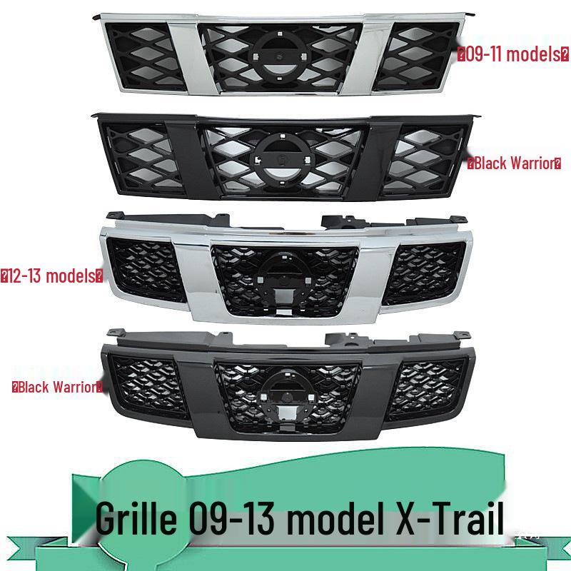 Black Warrior Front Grille for Qashqai Models 2009-2013