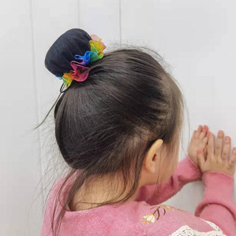 Invisible Hairnet Net Pocket Seamless Headband Girls Ballet Dance Headwear Hair BunHeaddress Hair Accessories Headpiece