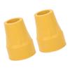 2Pcs Crutch Tips Replacement Latex Free Heavy Duty Non Slip Flat for Canes Walker Accessories