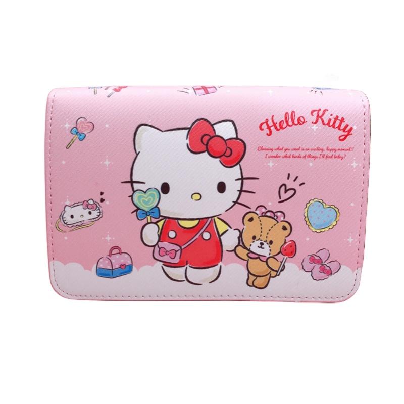 Cute Cartoon Magnetic Clasp Crossbody Bag Large Size Hard Surface Printed Design Adjustable Shoulder Strap Phone Pouch Adorable Styling Characters)