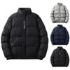 Cotton Coat Winter Fashion Cotton Jacket Stand Collar Casual Warm Down Cotton Jacket