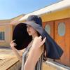 Fashion Sun Protection Quick-Drying Sun Hat With Large Brim Shawl Fisherman Hat For Women