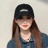 Four Seasons Cave Wind Embroidery Letter Simple Baseball Cap Men'S And Women'S Shade Personality Retro Fashion Cap