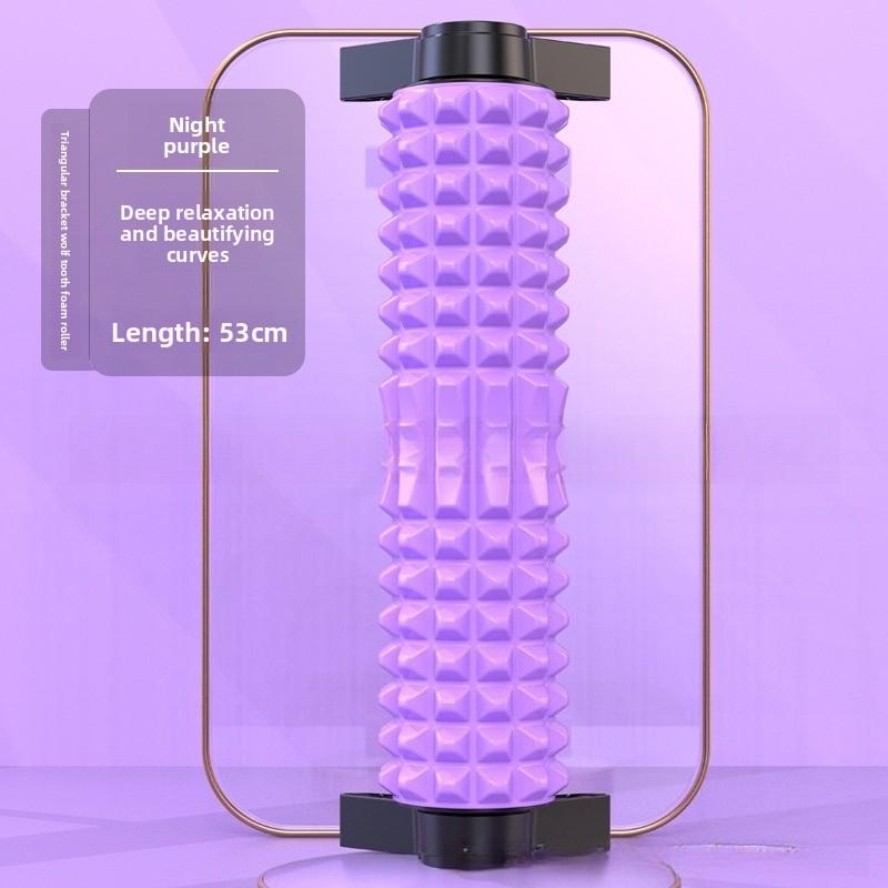 Solid Foam Shaft Sports Yoga Column Mace Yoga Fitness Supplies Mace Roller Muscle Relaxer 110 V