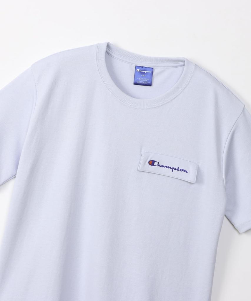 Champion Sports Short Sleeve Crew UV Heat Script Logo Embroidery Women's T-Shirt, CW-BS310-797-L, Neck, Quick-Drying, Stretch, Protection, Shielding,