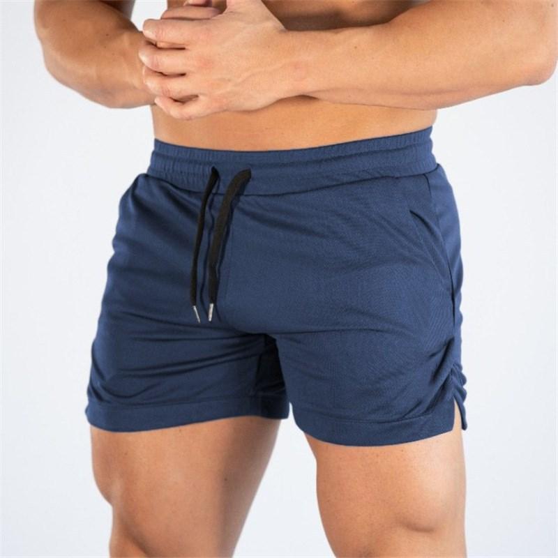New Large-size Sports Shorts for Men's Quick-drying Marathon Running Three-point Pants Fitness Beach Pants