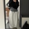 Women Baggy Wide Leg Sweatpants Elastic Drawstring Waist Loose Streetwear Trousers Female Casual Oversized Sports Pants