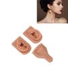 Silicone Nose Ear Model 3D Simulation Nose Ear Model Set for Piercing Practice Teaching