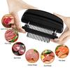 Manual Meat Tenderizer with 48 Needles Stainless Steel Meat Tenderizer Tool Beef Chicken Pork Meat Marinating Tool Kitchen Gadget