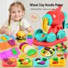Ensemble de jouets maisonnette en argile pour enfants: Moules à Glace DIY et Kit Créatif Play-Doh