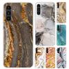 Moderne gold-pinke geometrische Marmor-Handyhülle für Samsung Galaxy A17 A16 A26 A36 A56 A15 A25 A35 A55 A14 A24 A34 A54 A13 A23 A33