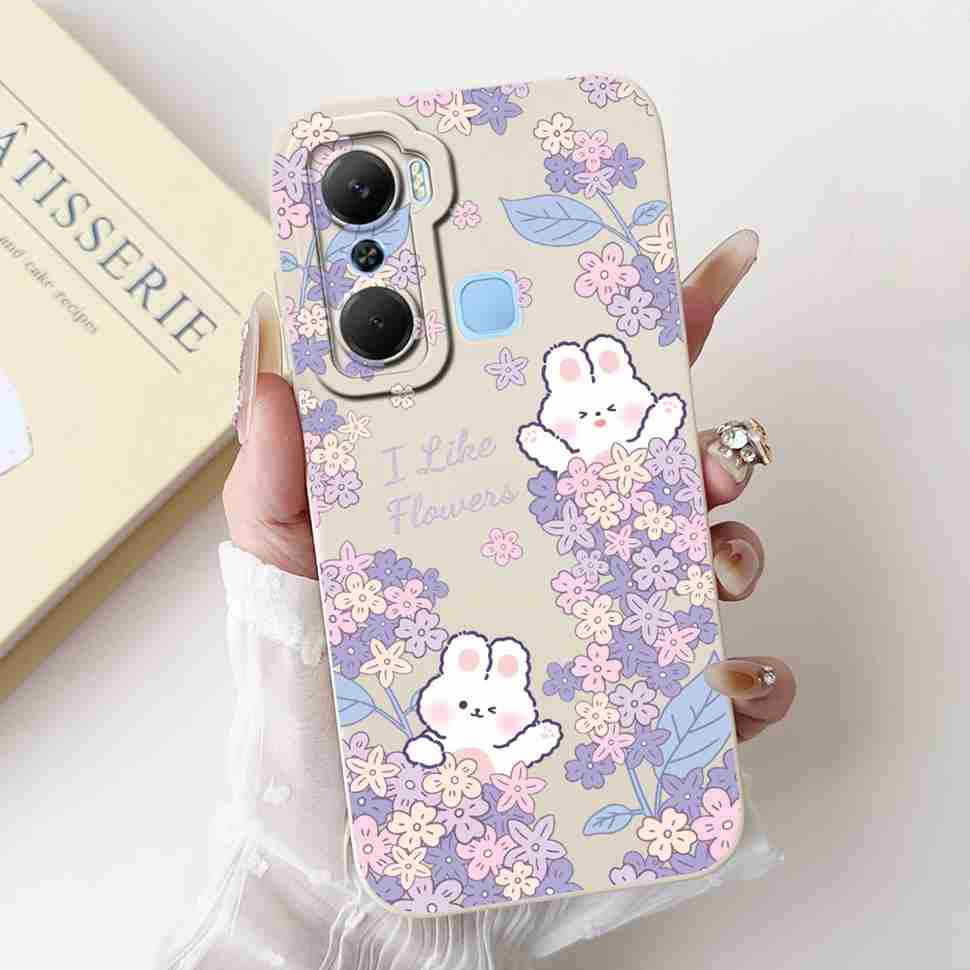 Hülle Für Infinix Hot 12 Pro X668C Schutzhülle Weich Schlank Niedliches Cartoon-Muster Abdeckung Für Infinix Hot 12 Hot12 Pro Handyhüllen Abdeckung