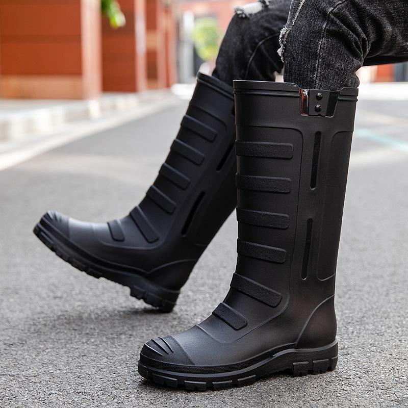Venkovní pánské boty pro páry Vysoké boty do deště Vodotěsné Galoše Manžel Rybaření Práce Zahrada Boty do deště Ženy Muži Gumové boty