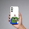 P-Pepe The Funny Frog Phone Case For Samsung Galaxy A73,A21s,A22,A31,A52,A53,A71,A41Soft Black Shell