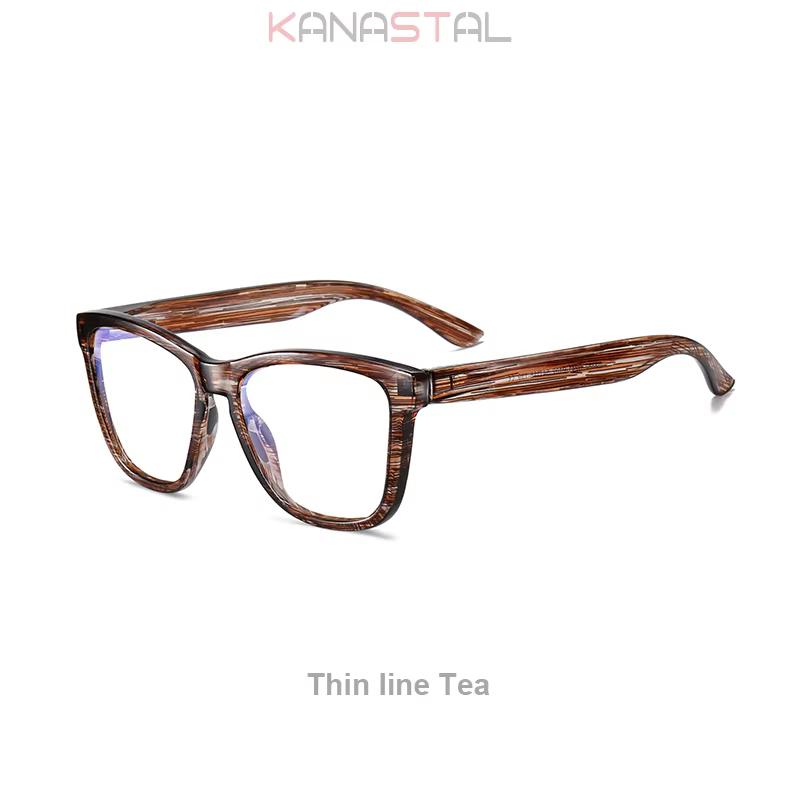 Damen Blaulichtfilterbrille Gestell Herren Anti-Ermüdungsgläser Computer Kunststoffbrille Rezept Myopie Lesebrille