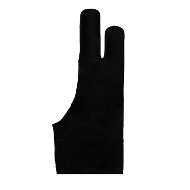 

Artist Drawing Glove for Drawing Black 2 Finger Painting Digital Tablet Writing Anti-Fouling Glove for Art Students Arts Lover