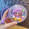 with Lanyard Strap Pacifier Doll Keychain Dopamine Cartoon Baby Doll Pendant  Cute Key Accessory