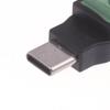 1/3Pcs 5V Solderless Green Charging Adapter Type C/Micro Male To 2 Pin For Toy Intelligent Devices Phone And Computer